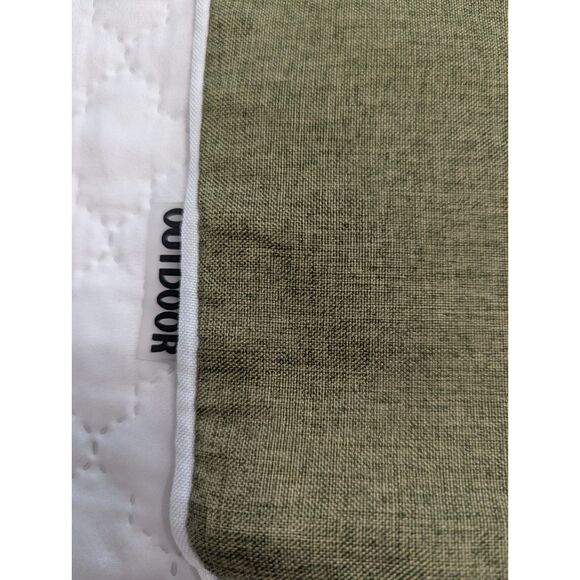 🌿 Woaboy Set of 2 Waterproof Pillow Covers – Olive Green – 20"x20" - Picture 3 of 7